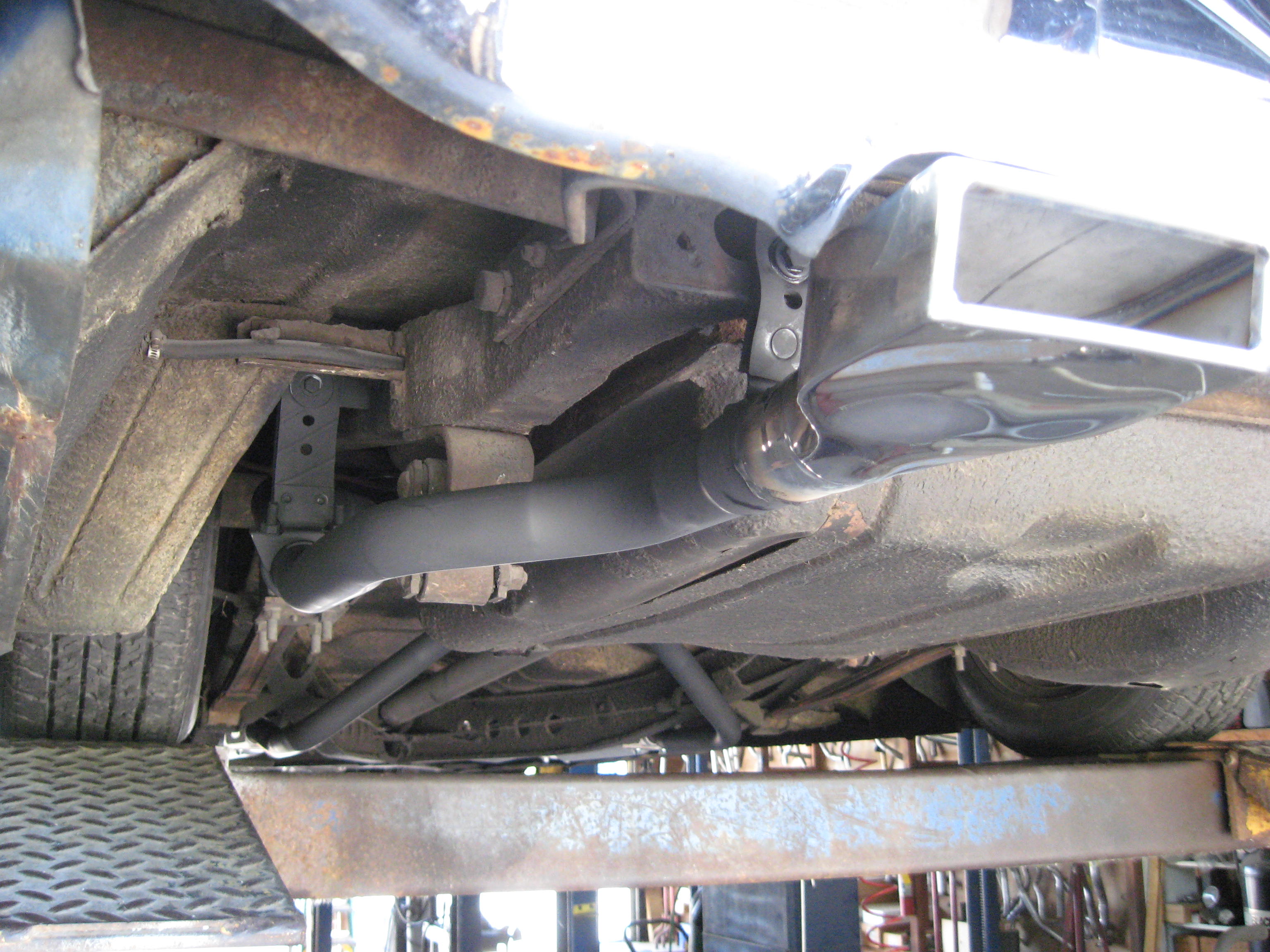 Automotive Exhaust Specialists work